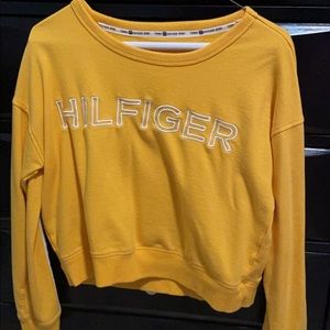 Crop sweater